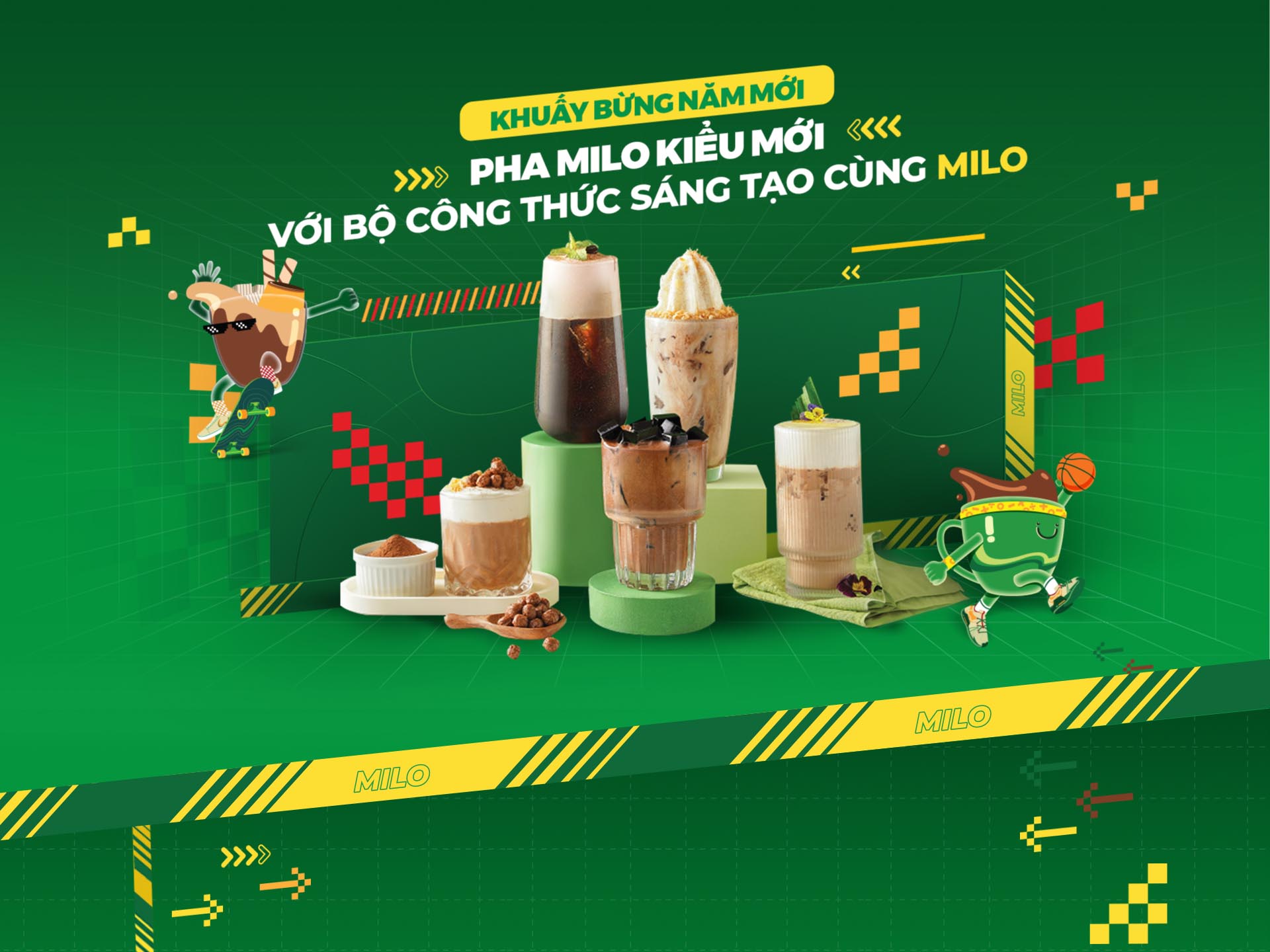 Pha MILO kiểu mới với bộ công thức sáng tạo cùng MILO
