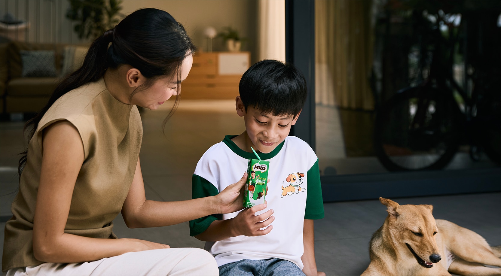 Đố cậu bắt được tớ cùng cún