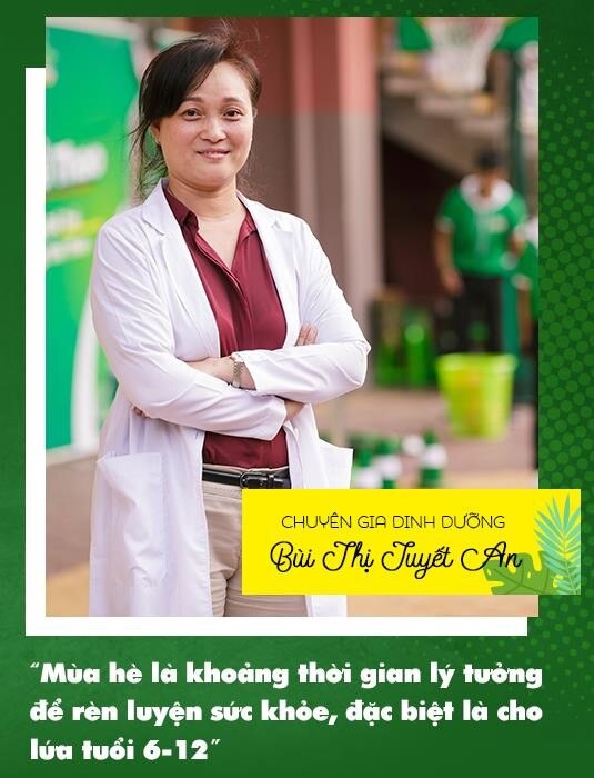 Đừng vì mùa hè ngắn dần mà quên đi tinh thần thể thao dài hạn cho bé