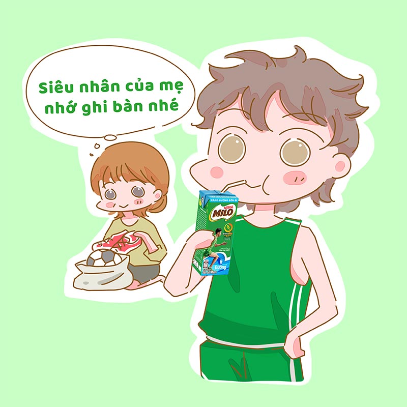Nuông chiều khẩu vị của bé với Milo Ít Đường - 6