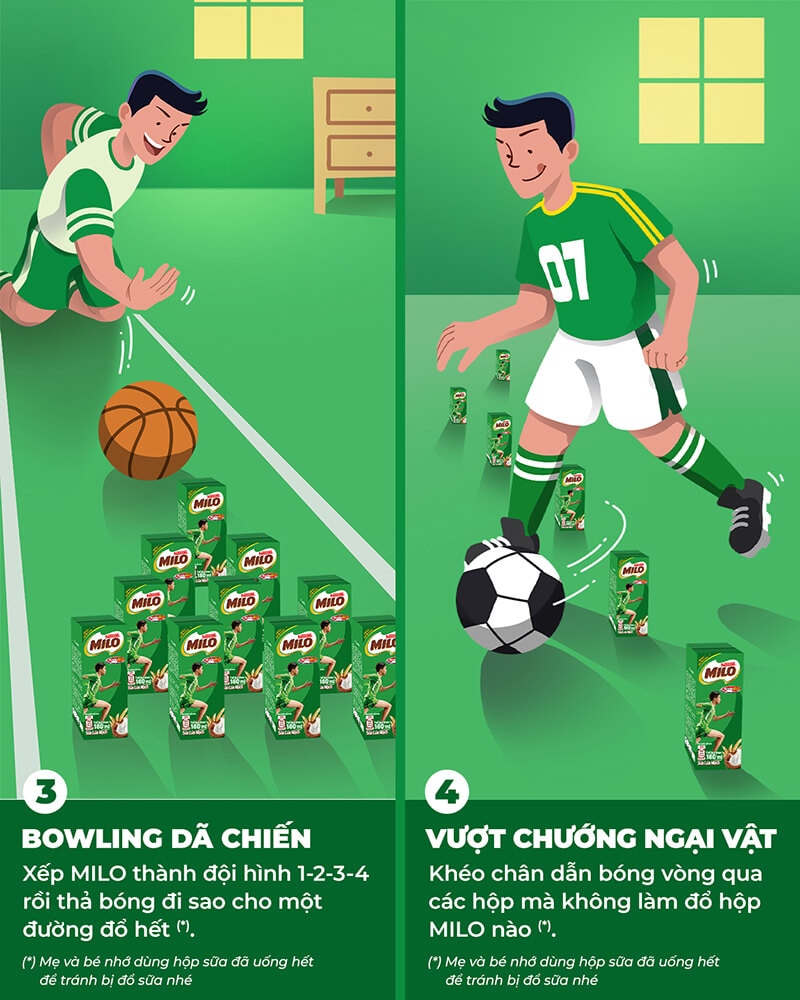 8 môn thể thao vận động tại nhà cực ngầu từ vỏ hộp MILO - 3