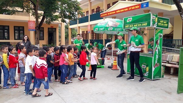 MILO là lựa chọn hoàn hảo cho bữa phụ cho bé tại trường.