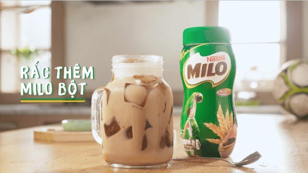 MILO trà sữa năng động - thức uống bổ dưỡng cho con.