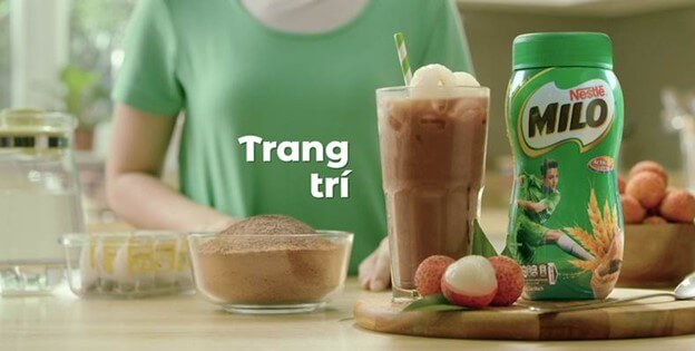 MILO vải hòa quyện giữa vị ngọt thanh của vải và đậm đà của MILO