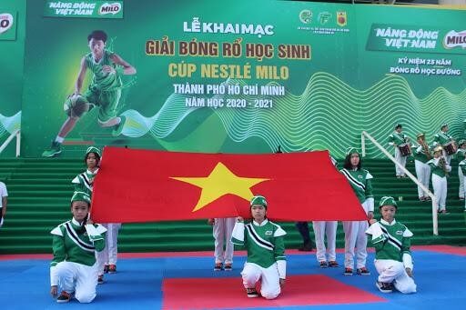 Nestle MILO lan tỏa tinh thần thể thao đến trẻ em thông qua chương trình “Năng động Việt Nam”.