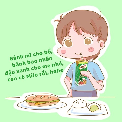 Bí quyết để con không từ chối bữa sáng