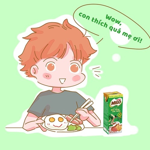 Bí quyết để con không từ chối bữa sáng