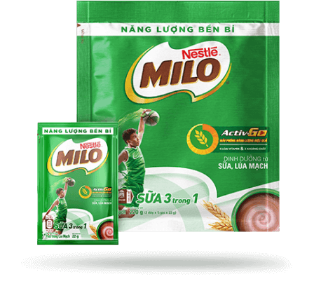 Bột MILO 3in1 gói 22g
