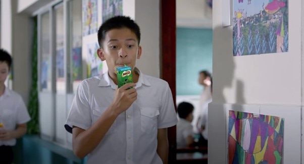 “Tiếp sức giờ ra chơi” cho trẻ bằng MILO hộp uống liền với công thức Activ-Go vươn xa.
