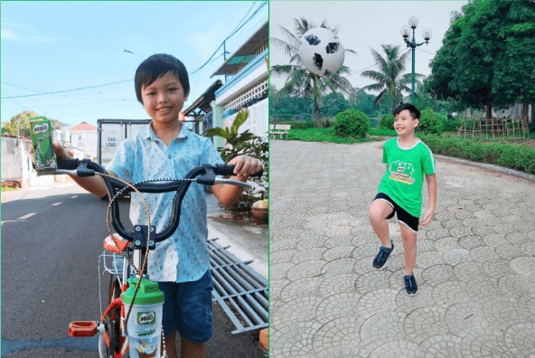 
Nhà Vô Địch Nhí Tập Luyện Thể Thao Mùa Dịch
