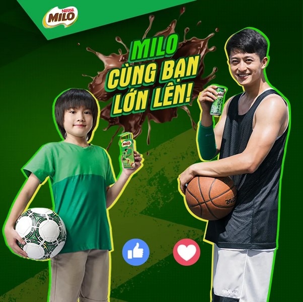 Sữa MILO là thực phẩm hỗ trợ tăng chiều cao tuyệt vời cho trẻ.