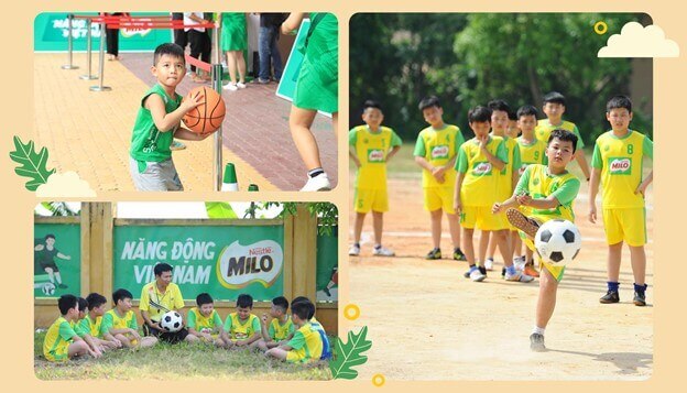 MILO nỗ lực mang thể thao đến với trẻ em khắp mọi miền Tổ quốc.