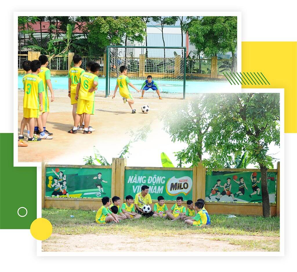 Vỏ hộp đã sử dụng được thu gom để tái chế thành bảng bóng rổ - 3