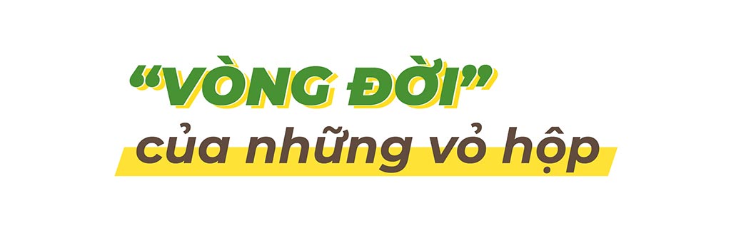 “Vòng đời” của những vỏ hộp