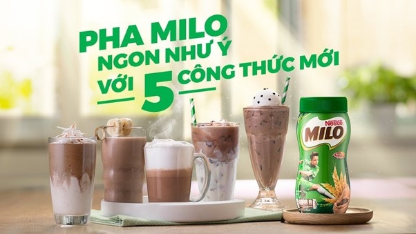 Công thức pha MILO bột mới lạ, hấp dẫn và dễ làm dành cho mẹ