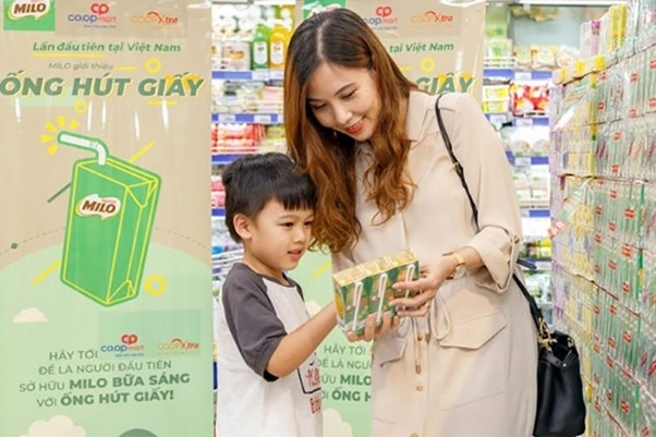 Sử dụng ống hút giấy và cùng MILO bảo vệ hành tinh xanh.