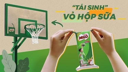 
Nestle MILO áp dụng ống hút giấy, tái sinh vỏ hộp sữa giảm rác thải
