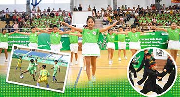 
Từ giải thể thao học đường đến một thế hệ trẻ em Việt năng động, trưởng thành
