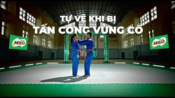 rẻ học Vovinam có thể tự bảo vệ mình.