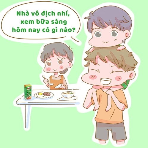 Bí quyết để con không từ chối bữa sáng