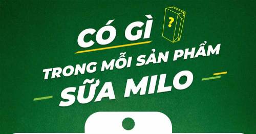 
Có gì trong mỗi sản phẩm sữa MILO? 
