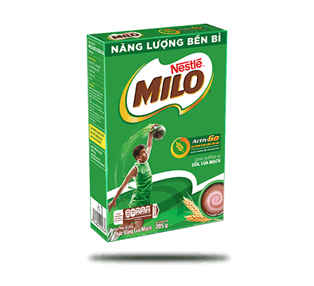 Bột MILO hộp giấy 285g tb