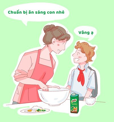 Thời điểm ăn sáng tốt nhất là 7h-8h