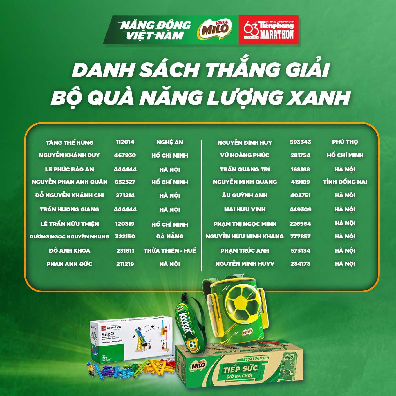 MILO ERUN GIẢI CHẠY TRỰC TUYẾN CHO TRẺ EM ĐẦU TIÊN