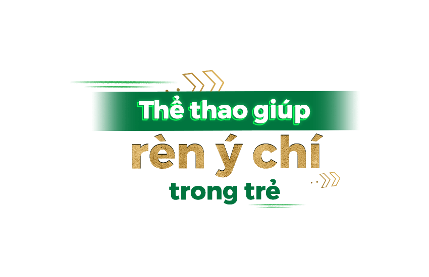 Thể thao giúp rèn ý chí trong trẻ
