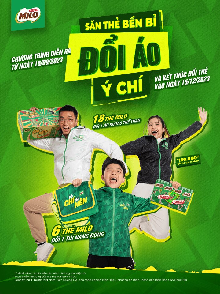 “TÍCH THẺ Ý CHÍ, ĐỔI NGAY QUÀ XỊN”