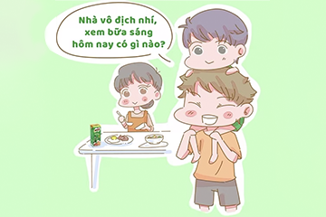 
Bí quyết để con không từ chối bữa sáng
