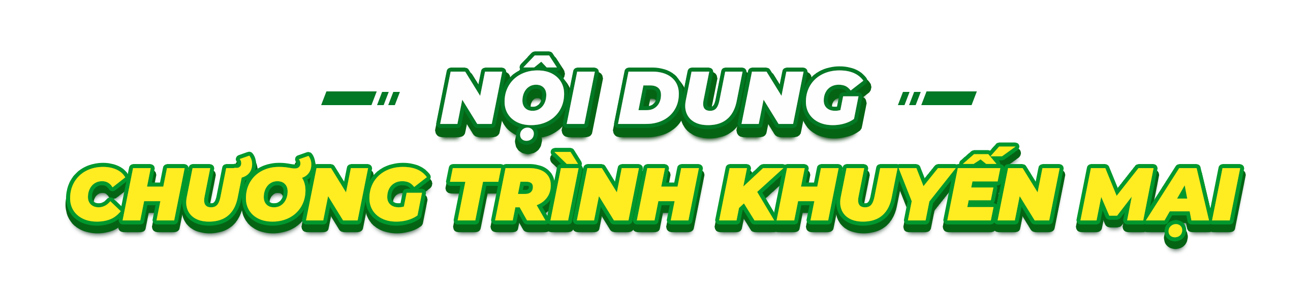 Noi dung chuong trinh khuyen mai 2025