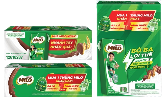 MUA 01 THÙNG MILO NGAY, NHANH TAY NHẬN TRIỆU QUÀ - 