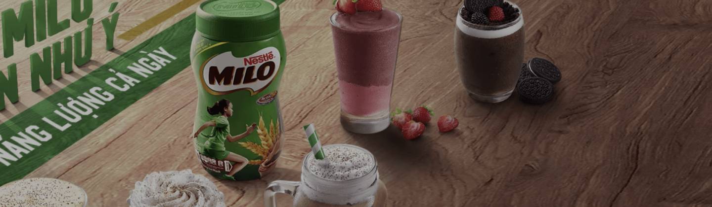 3 công thức pha MILO giải nhiệt mùa hè